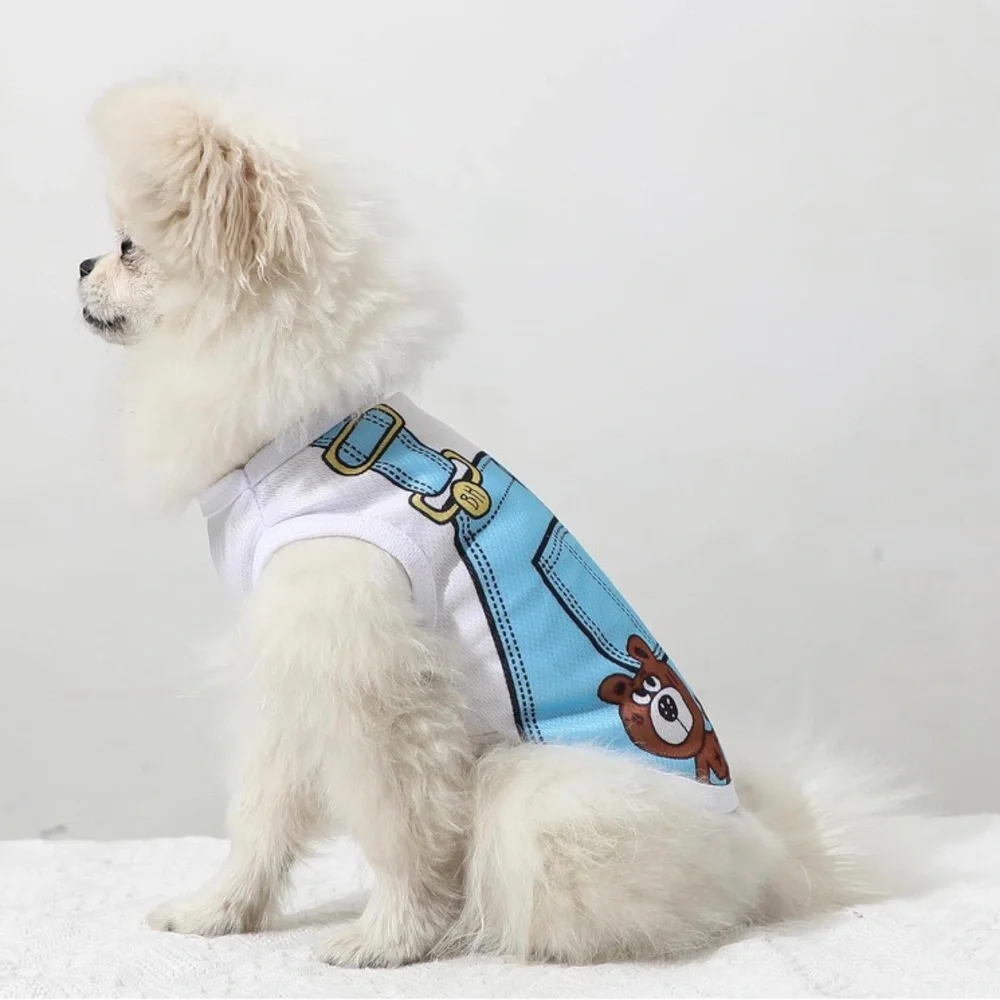 4 Pack Mesh Dog Shirts for Small Dogs - Picture 7 of 8